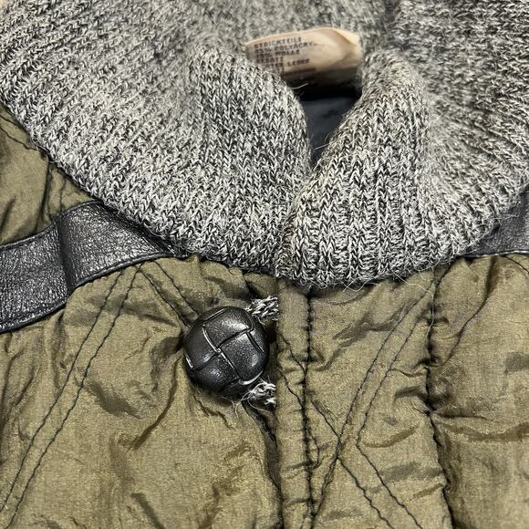 Vintage Angelo Litrico XL 56/58 Men’s Coat Bomber Jacket Wool Knit - A129 - Picture 2 of 6